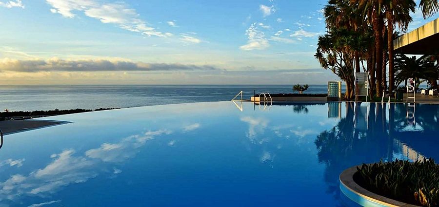 Pestana Casino Park Hotel & Casino Funchal  Zewnętrze zdjęcie Infinity pool at the Cape Sun Resort